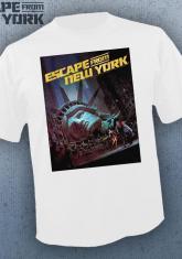 ESCAPE FROM NEW YORK - POSTER (WHITE) [GUYS SHIRT]